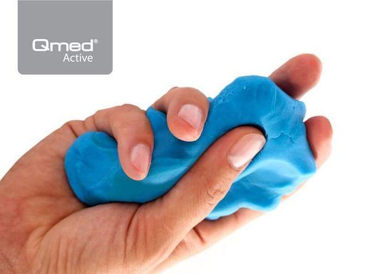Пластична маса для реабілітації долоні Therapy Putty Strong, сильна Qmed fit0025164 (2043424)
