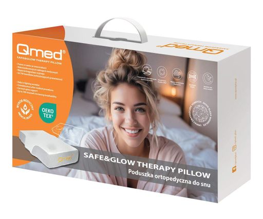 Подушка від зморшок сну Safe&Glow Therapy Pillow Qmed med0001380 (2043427)