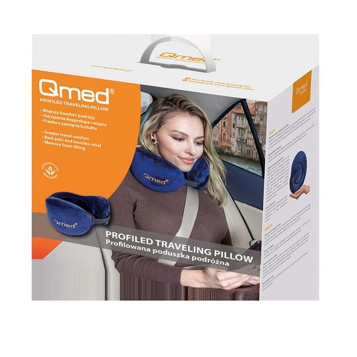 Дорожня подушка для шиї Profiled Traveling Qmed med0001400 (2043446)