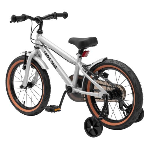 Детский велосипед ST 16" серебряный Miqilong det0018616 (2043652)