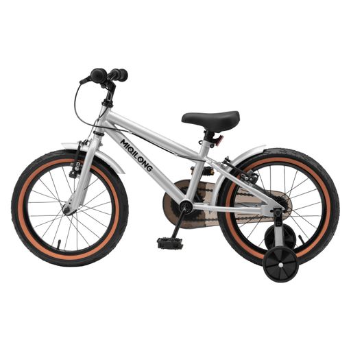 Детский велосипед ST 16" серебряный Miqilong det0018616 (2043652)