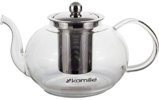 Чайник стеклянный заварочный со съемным ситечком (0783s) Kamille 500 мл kuh0006769 (2044534)