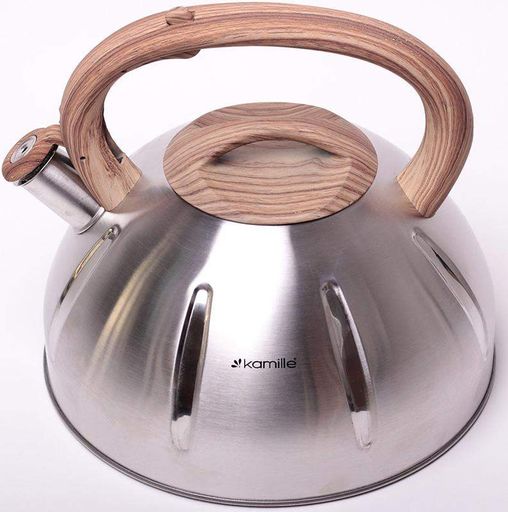 Чайник Whistling Kettle из нержавеющей стали со свистком Kamille Ø26,5х23 см kuh0006797 (2044561)