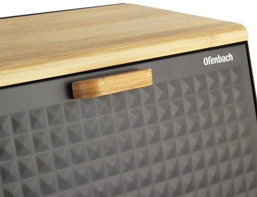 Хлібниця Breadbox, нержавіюча сталь Ofenbach 35,5х21,5х19,5 см kuh0006810 (2044571)