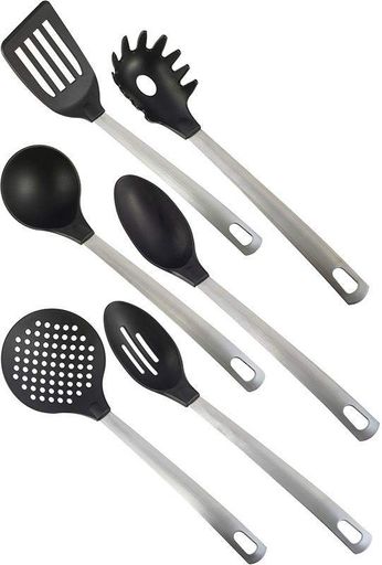 Набір кухонних аксесуарів Blackwood 7 предметів Ofenbach 31х7,5 см, 32х4,8 см, 31х7,5 см, 31х7,5 см, 31х8,3 см, 30х6,5 см kuh0007617 (2045059)