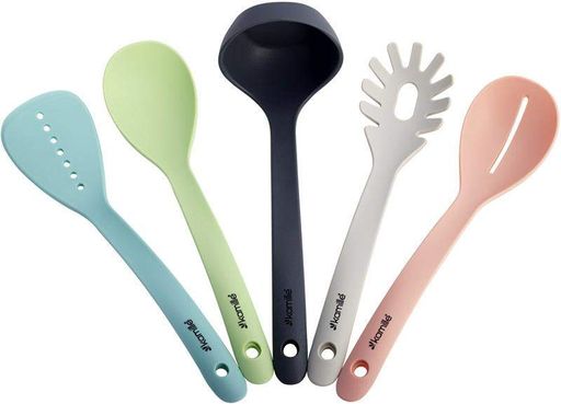Набір кухонного приладдя Kitchen Utensils 5 предметів, нейлон Kamille 32,5х10 см, 32х7,8 см, 32х7,8 см, 32х7,8 см, 31,5х8 см kuh0007619 (2045062)
