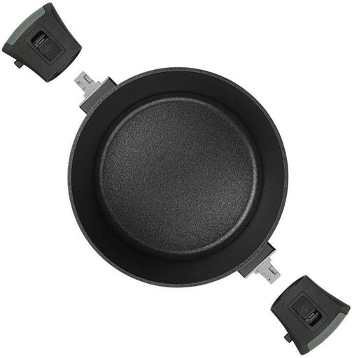 Кастрюля Brilliant со съемными ручками Fissman Ø24хØ20х12 см kuh0007765 (2045178)