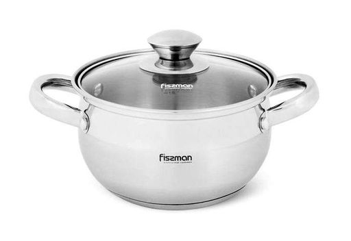 Каструля Prime з нержавіючої сталі Fissman Ø14х8,5Ø11,5 см kuh0007849 (2045368)