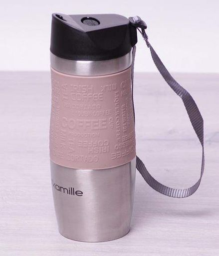 Термокухоль Elegance з ремінцем Kamille 380 мл kuh0009245 (2045399)