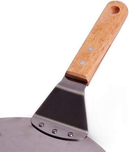 Підставка лопатка для піци з нержавіючої сталі Kamille Ø25.5хс ручкой 43 см kuh0009695 (2045559)