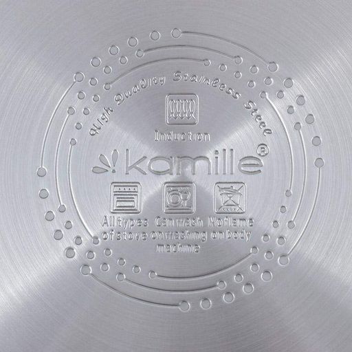 Набір 3 каструлі зі скляними кришками Kamille Ø16 см kuh0009615 (2045610)