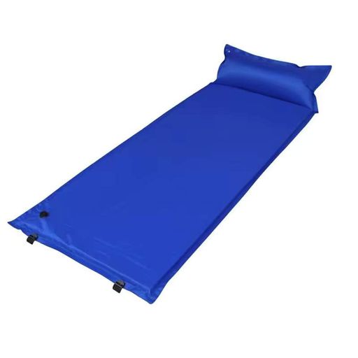 Самонадувний спальний килимок надувний каремат з подушкою Solve Blue 185*70 - KT6003303 (2047155)