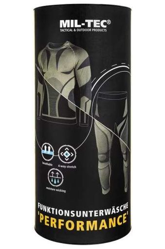 Термоактивна білизна Mil-Tec Performance Олива 11225001 2XL-3XL (2047166)