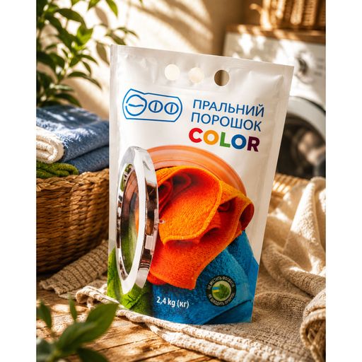 Стиральный порошок EFF Color, 2.4 кг