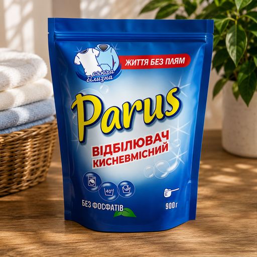 Відбілювач кисневмісний Parus, 900 г