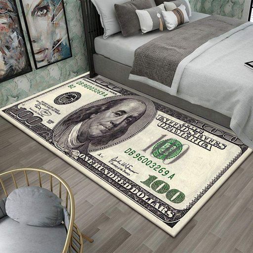 Стильний та зносостійкий килим для дому "100 доларів" 60х90  KT7001704 (2047357)