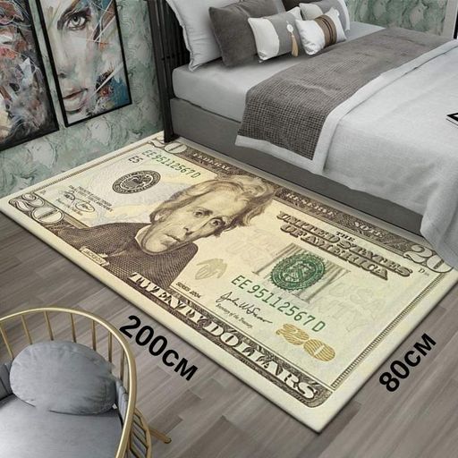 Стильний та зносостійкий килим для дому "20 доларів" 80х200  KT8000509 (2047598)