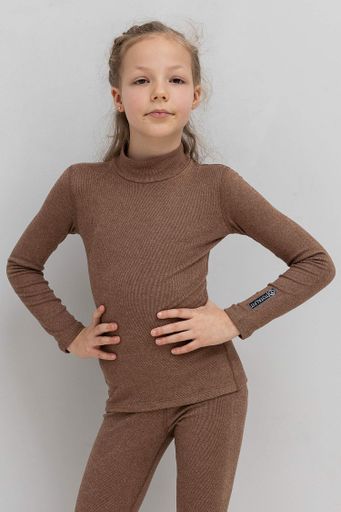 Комплект термобелья для девочек NORWAY TOTALFIT коричневый TKD3-W32 134-140 (2048451)