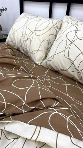 Комплект постельного белья двуспальный 175х210 Бязь Gold Luxe наволочки 70х70 вензель (2048700)