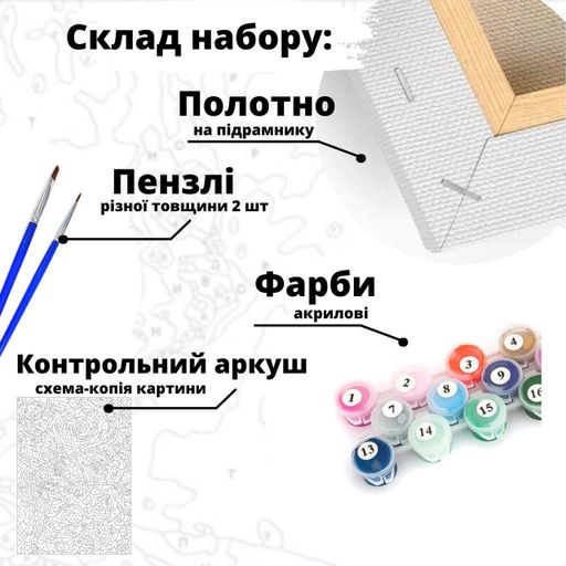 Картина по номерам Мерлін Монро 40 х 50 см Чарівна Мерлін Artissimo PN7605 melmil (2049113)