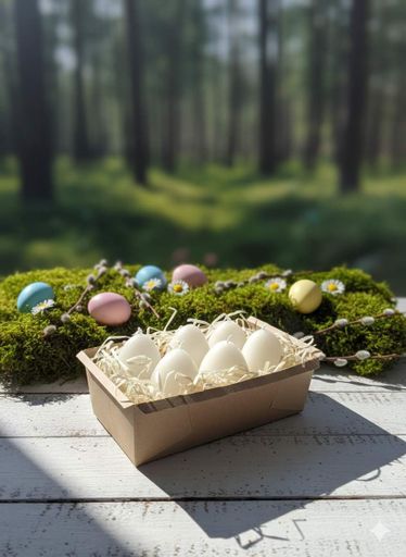 Свічки пасхальні великодні свічки у формі яєць свічка декоративна великодній декор білі свічки (2049537)