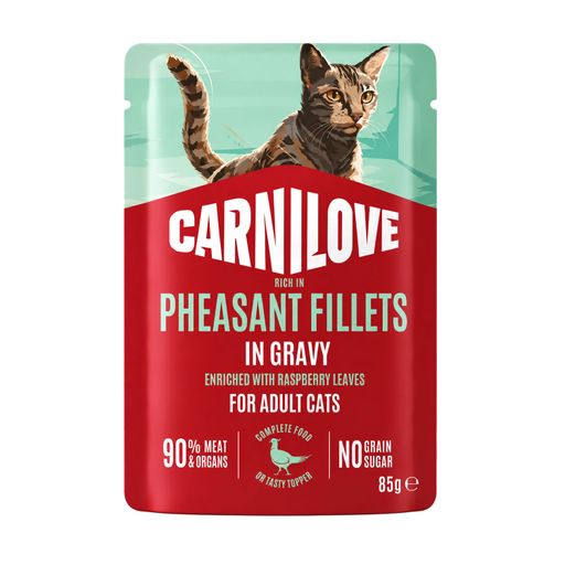 Набор влажного корма для взрослых кошек Carnilove Gravy Multipack в соусе, 12*85 г