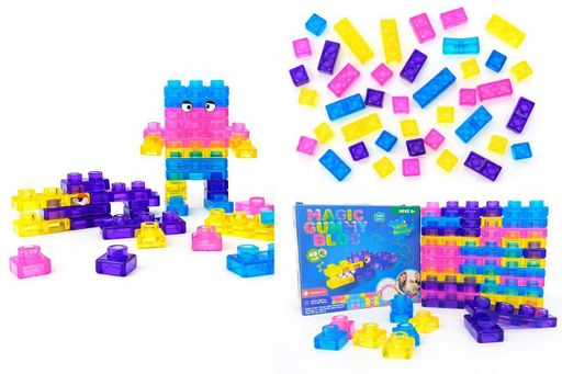 Конструктор із м’якого силікону Magic Gummy Bloc, 40 деталей (2050964)