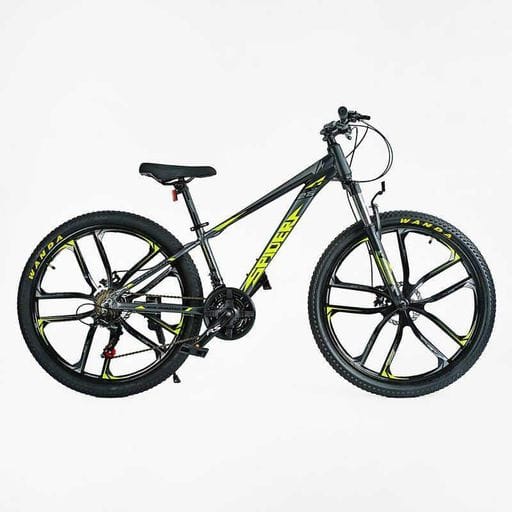 Спортивний велосипед гірський 26" CORSO SPIDER алюмінієва рама 13" швидкості 21 для підлітків зріст 135-150 см (2051174)