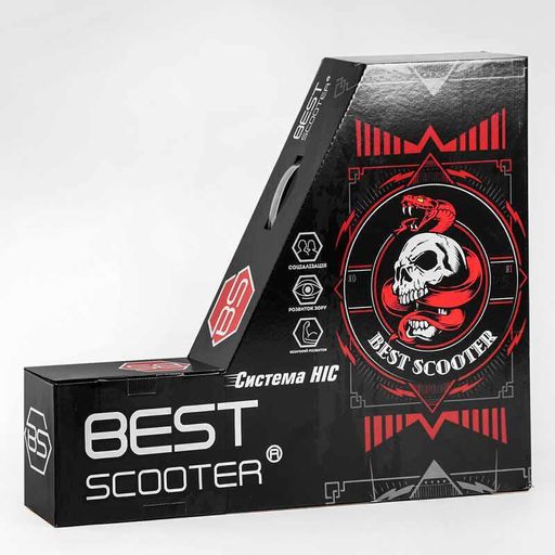 Трюковий самокат Best Scooter з HIC-системою алюмінієва дека колеса 110мм пеги для трюків ширина керма 60 см (2051470)