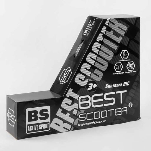 Трюковой самокат Best Scooter с HIC-системой, алюминиевая рама, колеса 110 мм, пеги для трюков, ширина руля 60 (2051471)