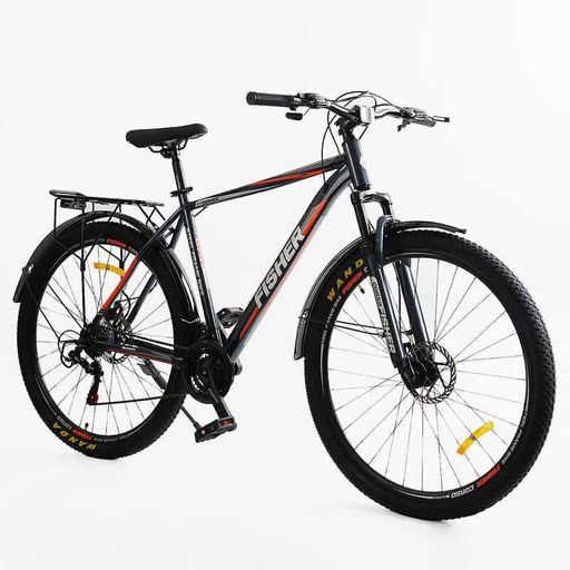 Спортивный велосипед Corso Fisher 29" скорость 21 стальная рама 19" амортизация дисковый тормоз рост 172-180см (2051700)