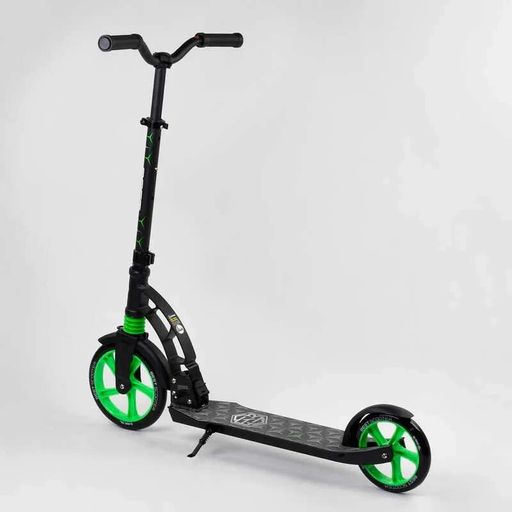 Двоколісний самокат "Best Scooter" для дітей та підлітків 200 мм колеса PU регульоване кермо амортизація до 100 кг (2052435)