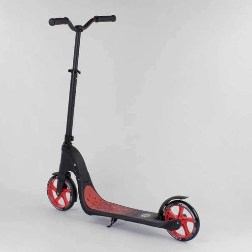 Двухколесный самокат "Best Scooter" красный с колесами 20 см регулируемое рулевое управление для детей от 8 (2052448)