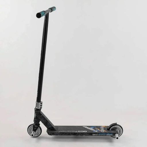 Трюковий самокат Best Scooter "CRASH" HIC-система 110 мм колеса алюмінієва дека та пеги для екстремального катання (2052491)