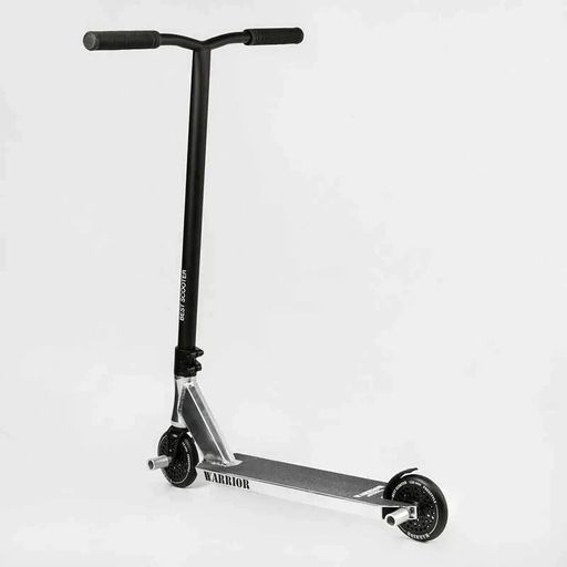 Трюковий самокат Best Scooter Warrior HIC-система алюмінієва дека колеса PU 120 мм ширина керма 58 см для трюків (2052526)