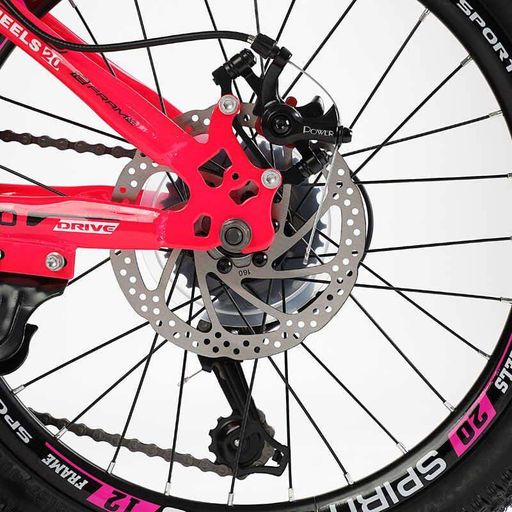 Спортивный велосипед детский горный 20" Corso Spirit рама 12" скорости 7 подростковый для детей 110-130 см (2053014)
