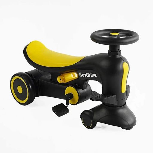 Велосипед-толокар для дітей Best Trike з батьківською ручкою легкий з поліуретановими колесами (2053017)