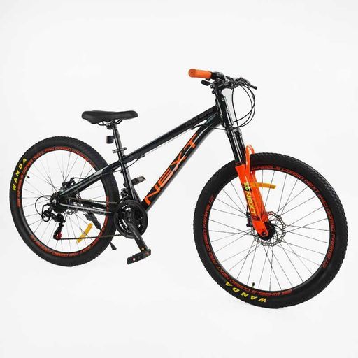 Спортивний велосипед гірський 26" CORSO Next алюмінієва рама 13" швидкості 21 для підлітків зріст 135-150 см (2053465)