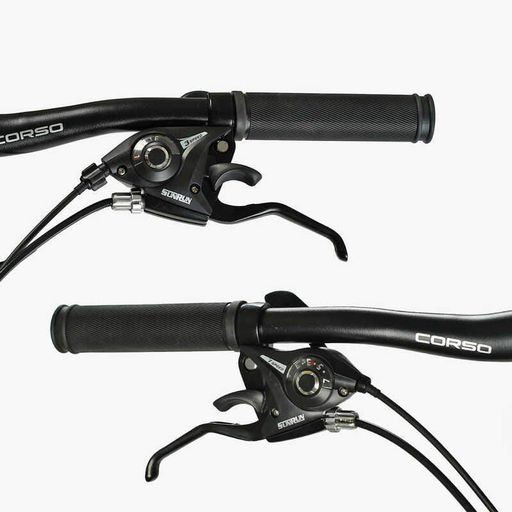 Спортивный велосипед горный 26" Corso Skywalker рама 15" сталь дисковые тормоза 21 скорость, рост 140-155 см (2053473)