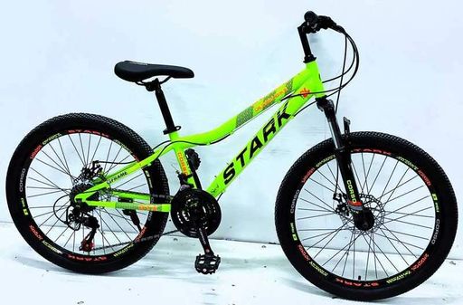 Спортивный велосипед детский горный 24" Corso STARK рама 12" скорости 21 подростковый для детей 120-145 см (2053477)