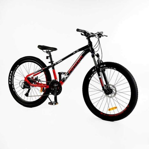 Спортивний велосипед гірський 26" CORSO X-POWER алюмінієва рама 13" швидкості 24 для підлітків зріст 135-150 см (2053480)