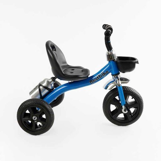 Триколісний велосипед Best Trike для дітей із металевою рамою кошик для іграшок пляшечка (2053513)