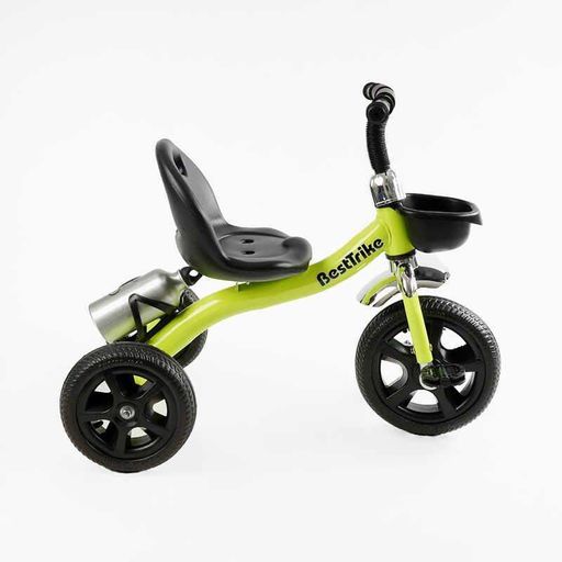 Трехколесный велосипед Best Trike для детей с металлической рамой корзинка для игрушек бутылочка (2053514)