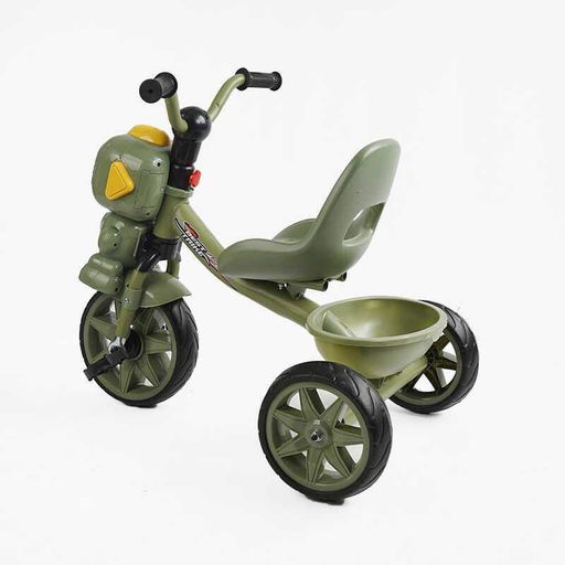 Триколісний велосипед для дітей Best Trike сталева рама сидіння зі спинкою  музична іграшка (2053531)
