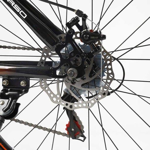 Спортивный велосипед горный 26" Corso ENERGY рама 15" сталь дисковые тормоза 21 скорость, рост 140-155 см (2053565)