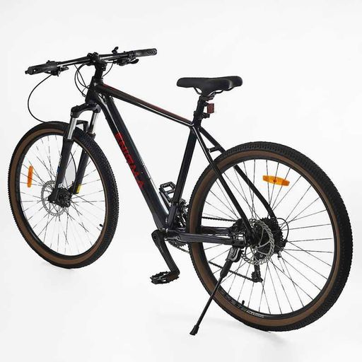 Спортивный велосипед горный 29" Corso Enigma рама 21" алюминий гидравлический тормоз 27 скоростей, 180-195 см (2053769)