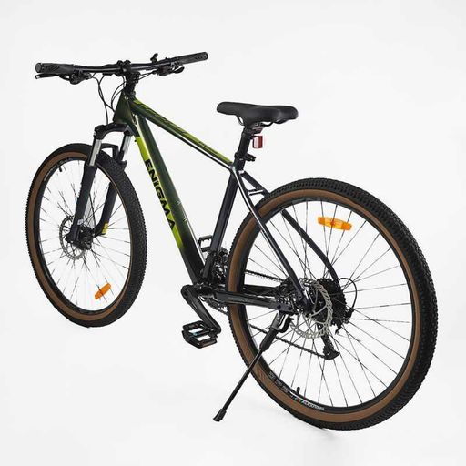 Спортивный велосипед горный 29" Corso Enigma рама 21" алюминий гидравлический тормоз 27 скоростей, 180-195 см (2053770)