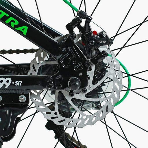 Спортивний велосипед гірський 26" CORSO ULTRA алюмінієва рама 13" швидкості 21 для підлітків зріст 135-150 см (2053782)
