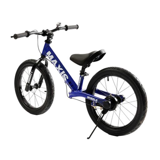 Велобег детский CORSO MAXIS 16" для детей 4-6 лет 100-120 см беговел з ручным тормозом и подножкой стальной рама (2054306)