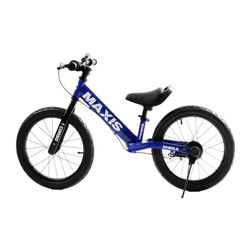 Велобег детский CORSO MAXIS 16" для детей 4-6 лет 100-120 см беговел з ручным тормозом и подножкой стальной рама (2054306)